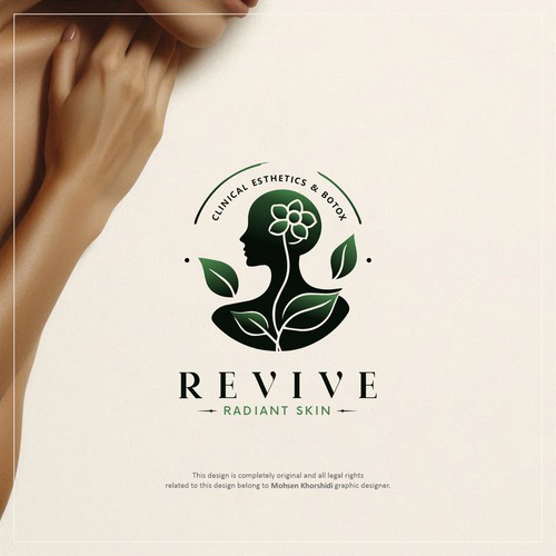 Elegant Logo for Revive Radiant Skin