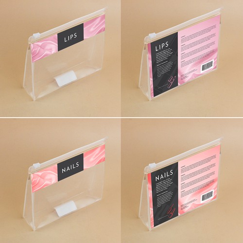 packaging design for cosmetic bag