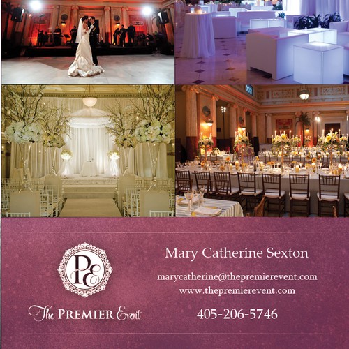 postcard or flyer for The Premier Event