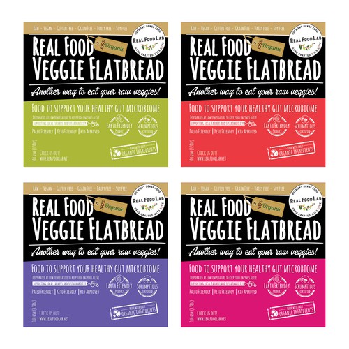 REAL FOOD VEGGIE FLATBREAD