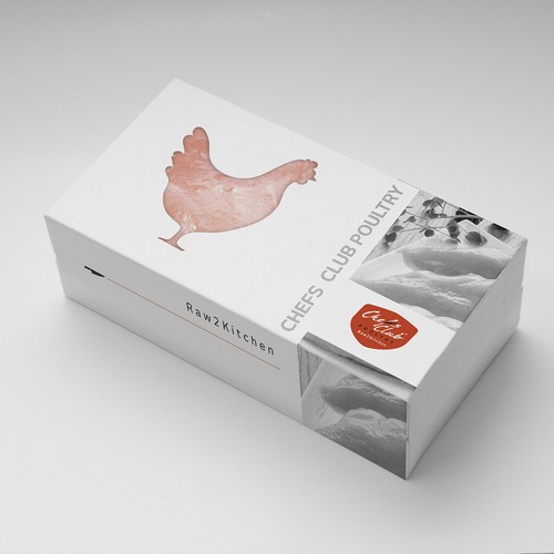 Frozen poultry packaging