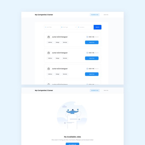 Careers Landing Page