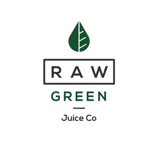 Brand for upmarket raw juice company