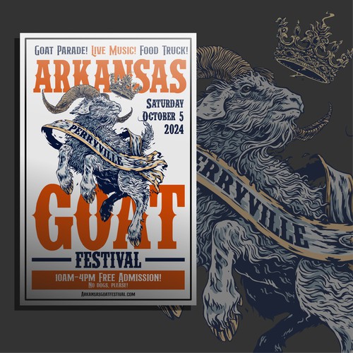 2024 Goat Festival T-shirt