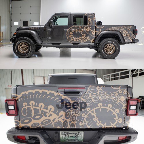 Jeep Gladiator "Kraken" Wrap