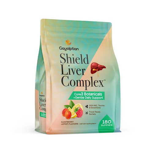 LIVER SUPPORT GUMMIES PLANT BASED ZIP BAG/POUCH