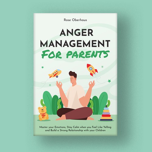 Concept cover for a self-development book