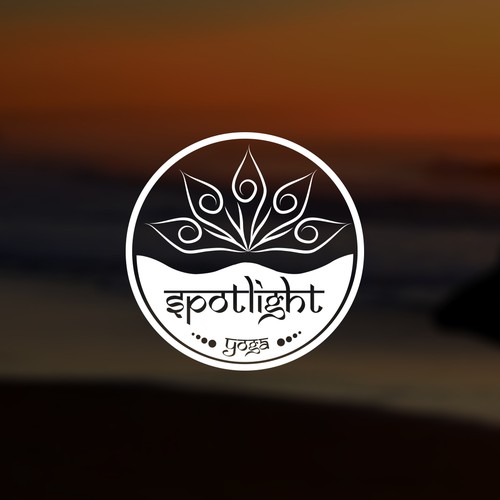 Logo concept for Spotlight Yoga