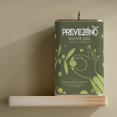 Olive oil packaging