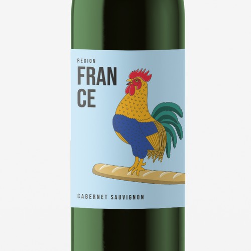 Diseña etiqueta para vinos del mundo