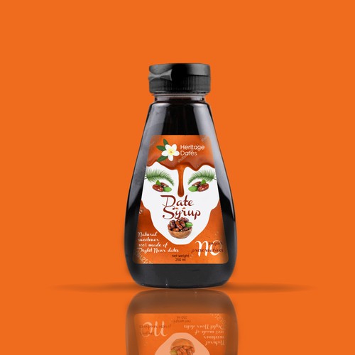 Date Syrup Label concept