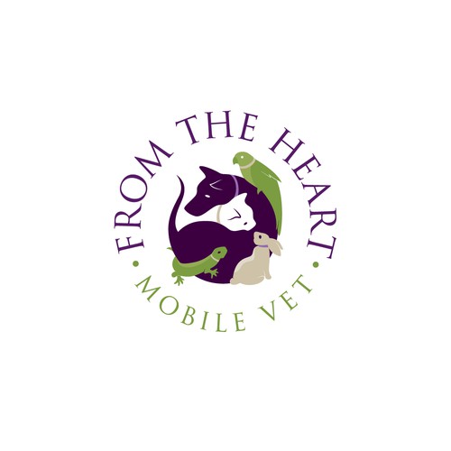 Logo for high-end veterinarian service