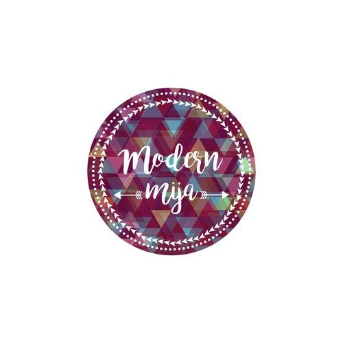 logo design for a bohemian clothes store