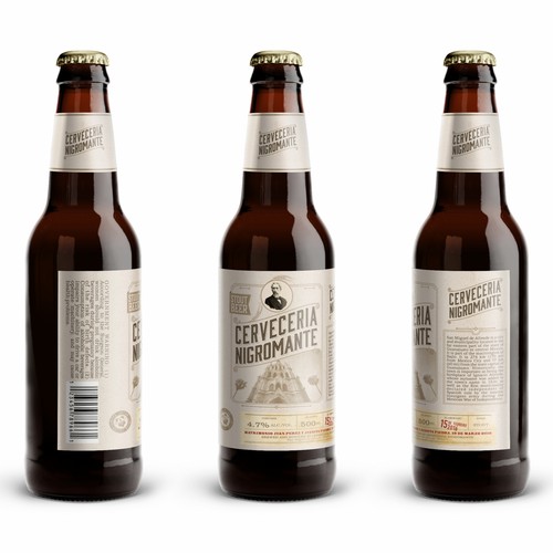 Beer. Label design.