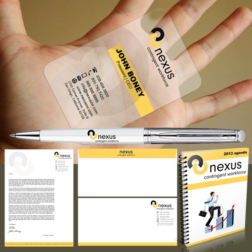 Create the next Logo and Stationery for Nexus contingent workforce