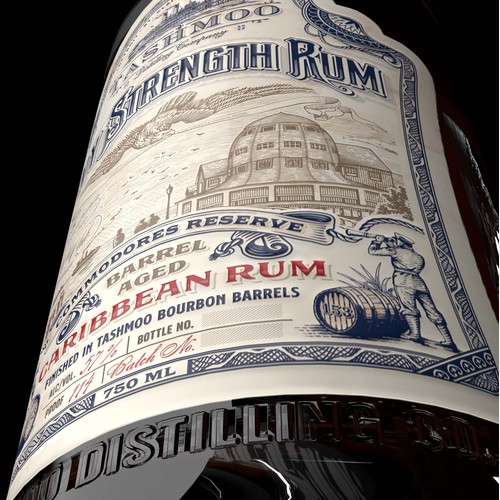 Tashmoo Navy Strength Rum Commodores Reserve