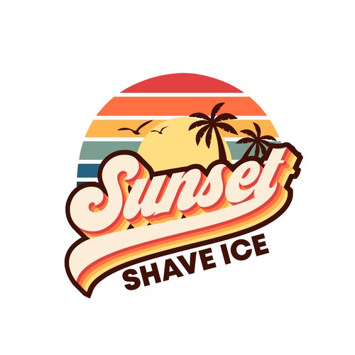 sunset retro vibes