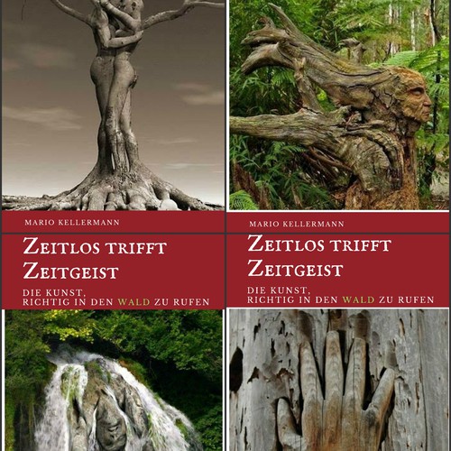 Book cover design, front and back cover