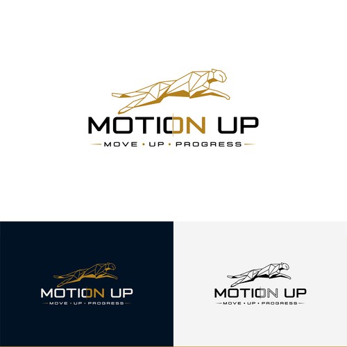 Cheetah Logo Polygonal Geometry