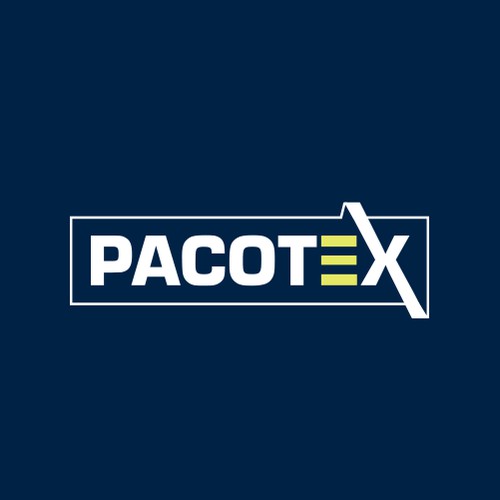 Modern, bold, geometric wordmark