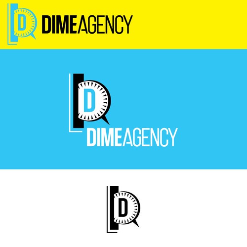 Dime Agency logo design