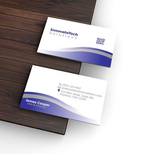 InnovateTech - business card