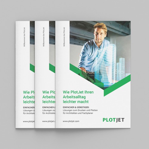 Brochure design for PLOTJET