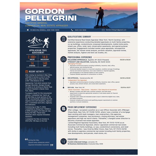 Vivid Modern Graphic Resume