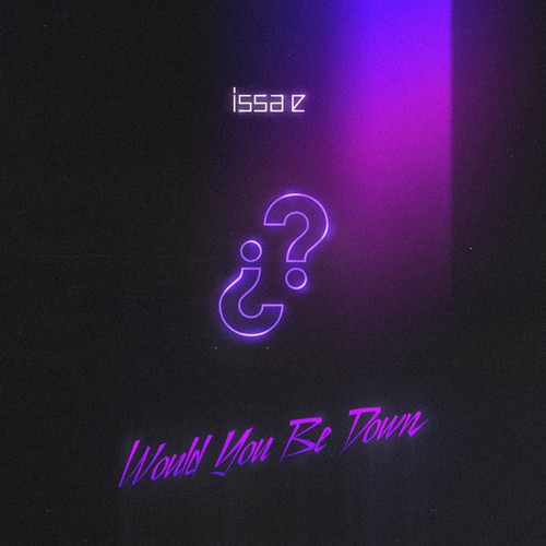 Retro neon cover design
