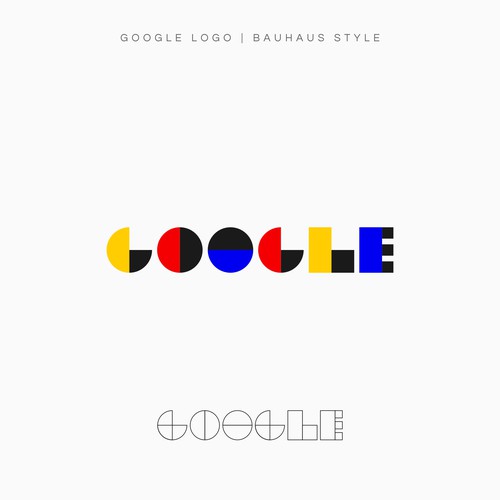 Google Logo | Bauhaus Style