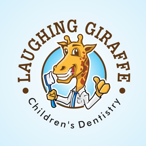 laughing giraffe