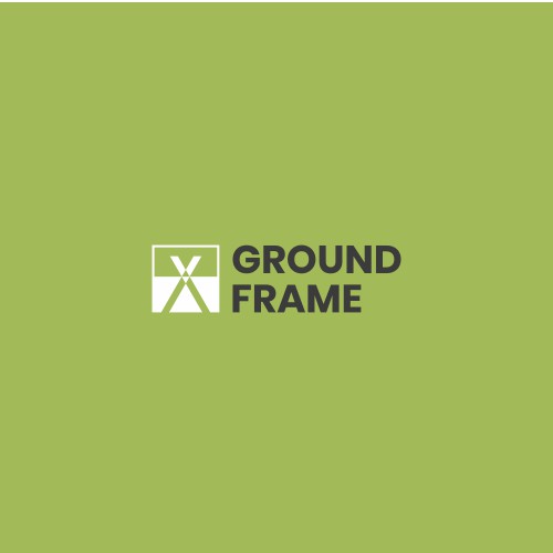 Technical logo for construction product: Ground Frame
