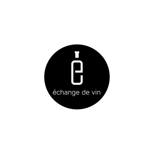 Logo concept for Echange de vin.