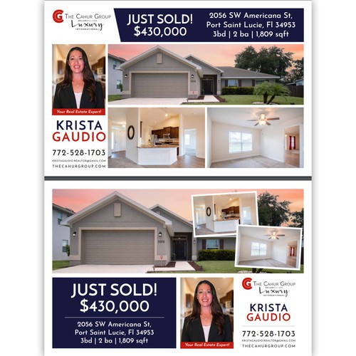 Krista Gaudio real estate Postcard