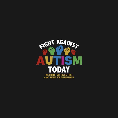Logo Design for Fight Against Autism Today