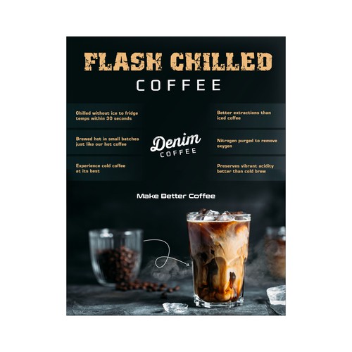 Coffee poster design 