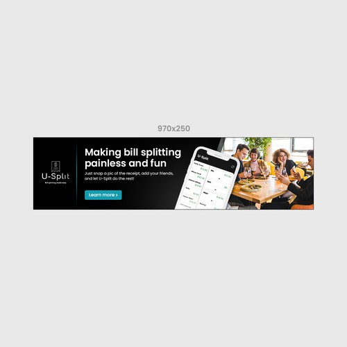 Restaurant Calculator App | Banner Ads