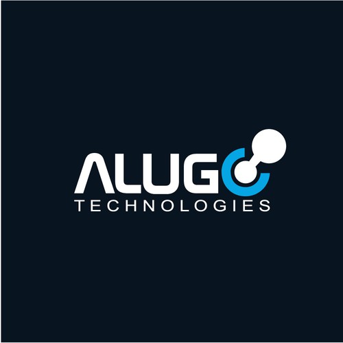 bold logo for alugo