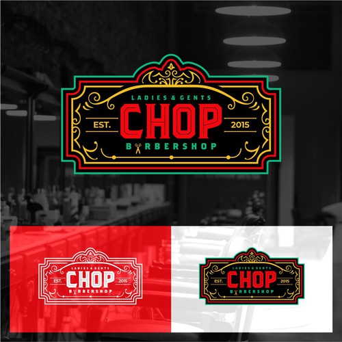 Logo Chop Barbershop