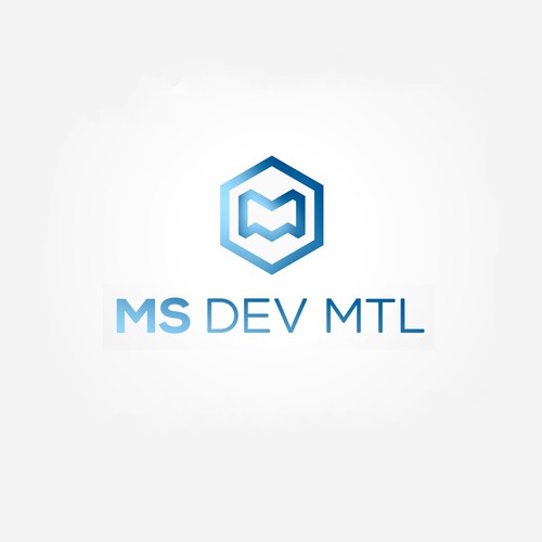 Logo design for a community of software developers: MS DEV MTL