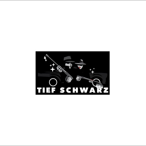 Tiefschwarz und geheimnisvoll. Gestalte das Logo für die "Mafia" der Fahrzeugaufbereitung