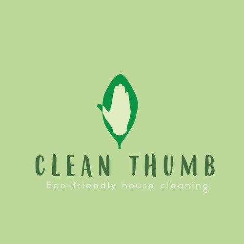 Logo for Eco-friendly house cleaning company