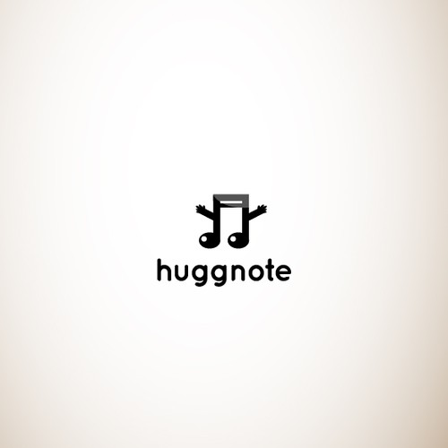 Musical logo for Huggnote