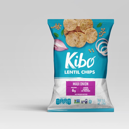 Kibo Lentil Chips