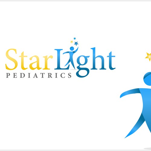 Logo concept for pediatrics logo