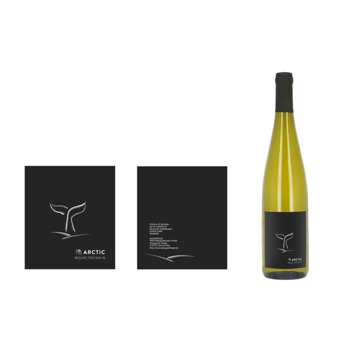 nordic wine label design