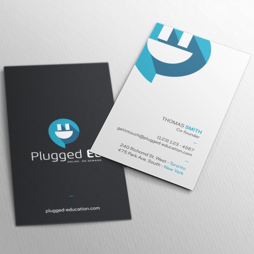 Educational Company Business Card