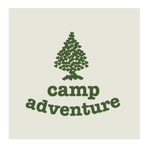 Retro Summer Camp T-Shirt Design