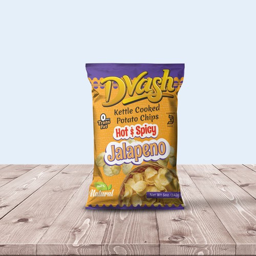 Potato Chips Package Design