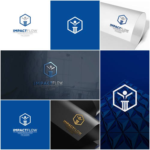 ICONIC LOGO FOR "IMPACTFLOW"